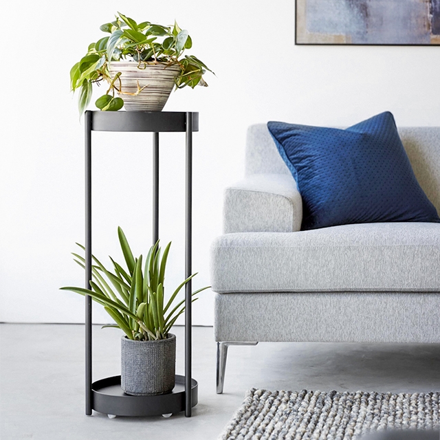 tower 山崎実業 フラワースタンド キャスター付きプランタースタンド