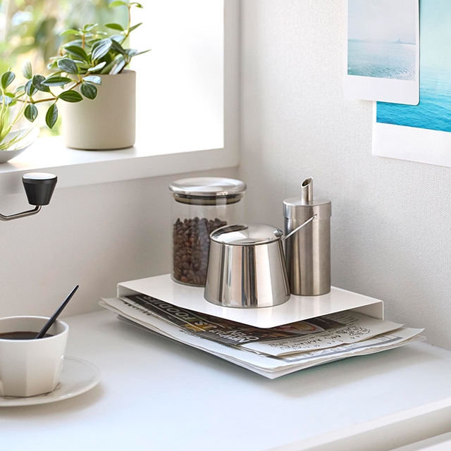 tower 山崎実業 収納 プリント マグネットプリントケース タワー 4126