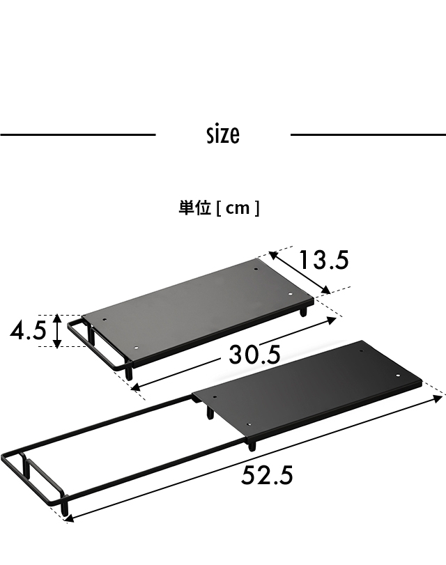 tower 山崎実業 ゴミ箱 テーブル下レジ袋ハンガー タワー 3332 3333