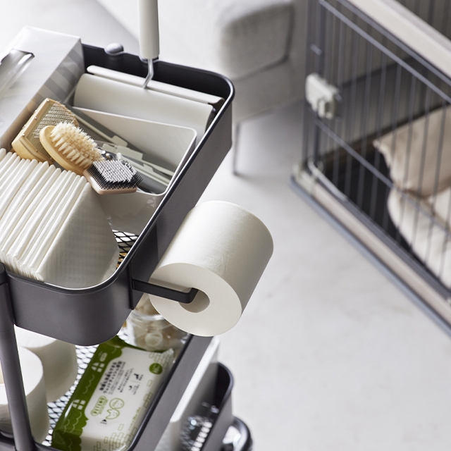 【レア】ポテトヘッド ピーラーマッシャー　ペーパーホルダーセット バイカラーレザー マグホルダー【シルバー】 | 公式通販 ベビーグッズ