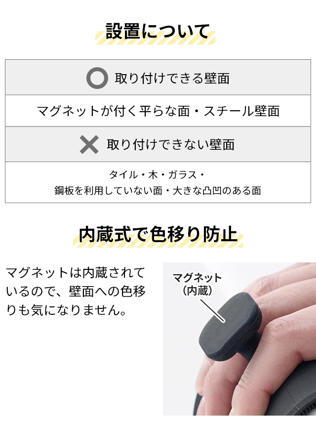 山崎実業 マグネットキッチンシリコーンスポンジ...の詳細画像4