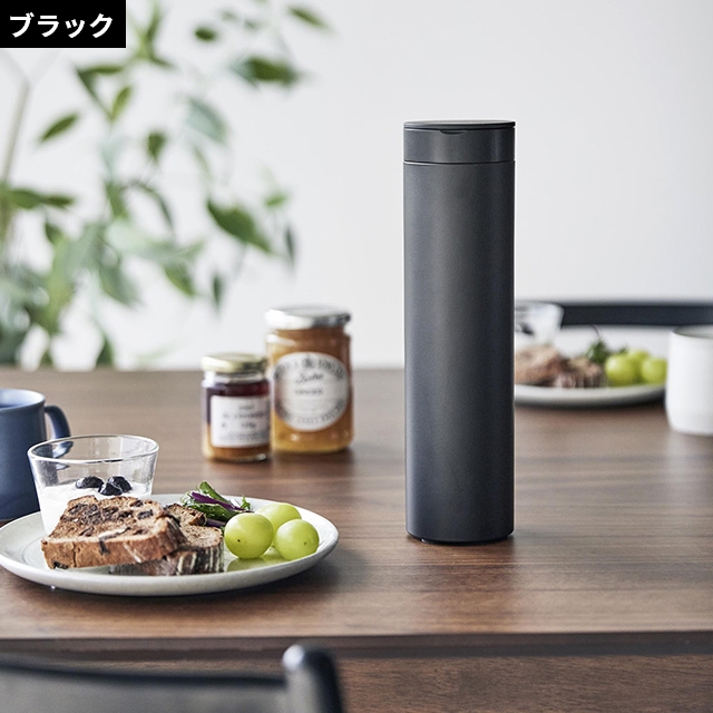 tower 山崎実業 ティッシュボックス ボトル型蓋付きティッシュケース