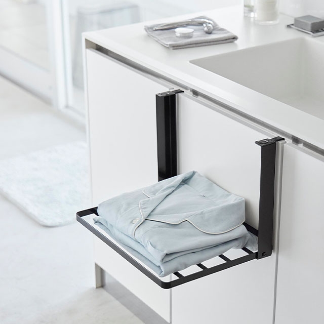 tower 山崎実業 引っ掛け折り畳み棚 タワー 1618 1619 タオル置き