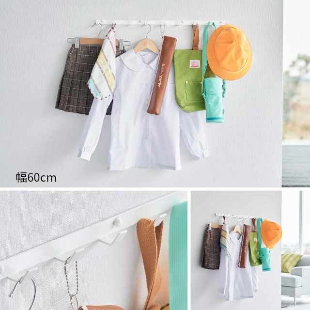 山崎実業 ウォールフック スマート 石こうボード壁対応 W60