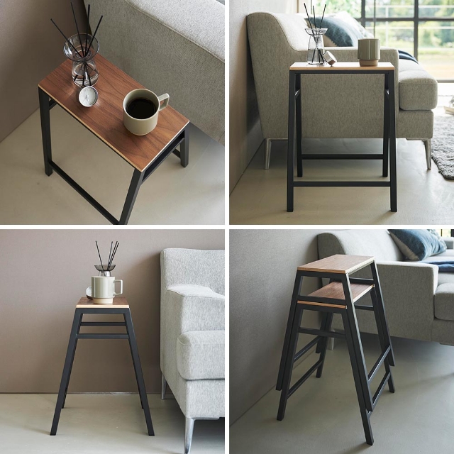 山崎実業 椅子 スツール タワー H45 4903208014694 1469 1470 キッチンスツール イス チェア ベンチ 玄関ベンチ サイドテーブル ラック 腰掛け | tower | 08