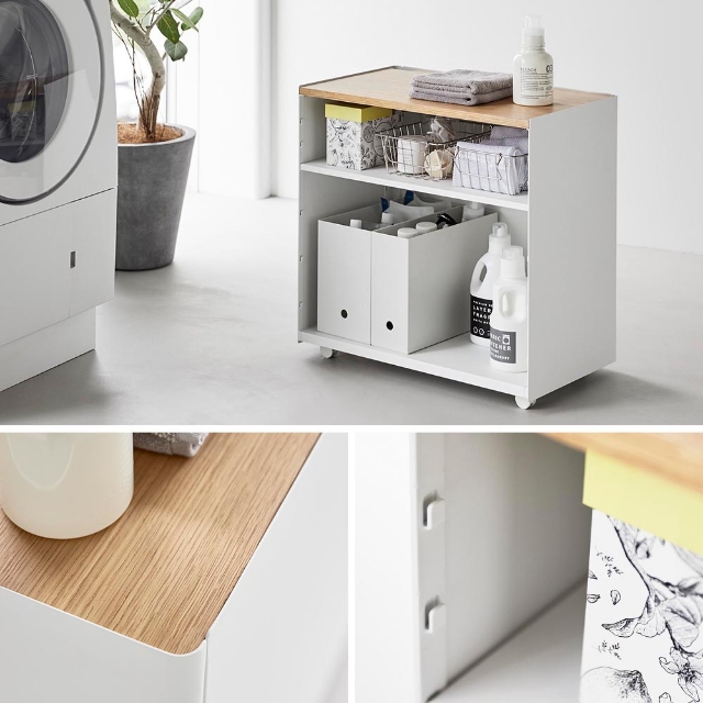 tower 山崎実業 隠せるテレワークワゴン タワー 4903208014243