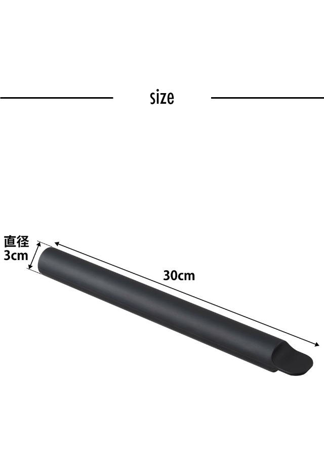tower（タワー）スケッパー付きシリコーンめん棒