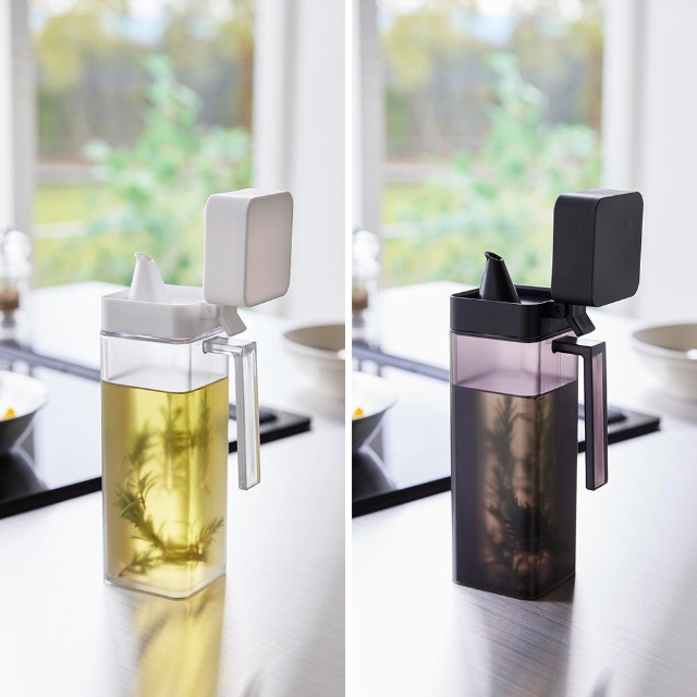 tower 山崎実業 蓋付き調味料ボトル タワー 4903208015172