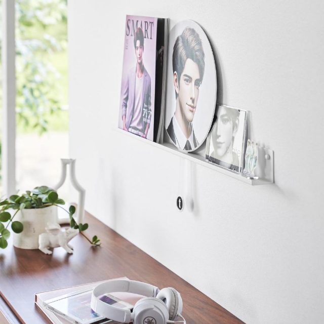 tower 山崎実業 ウォール推し活ラック タワー 石こうボード壁対応