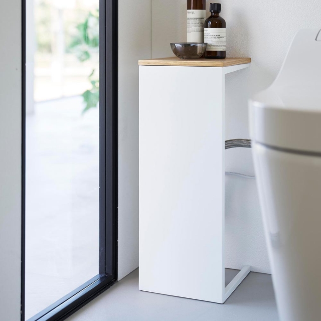 tower 山崎実業 目隠しトイレ配管カバー タワー 4903208052238