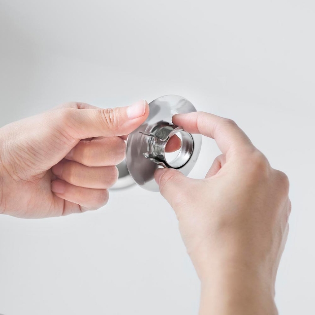 tower 山崎実業 洗面排水口ゴミ受けネットホルダー タワー