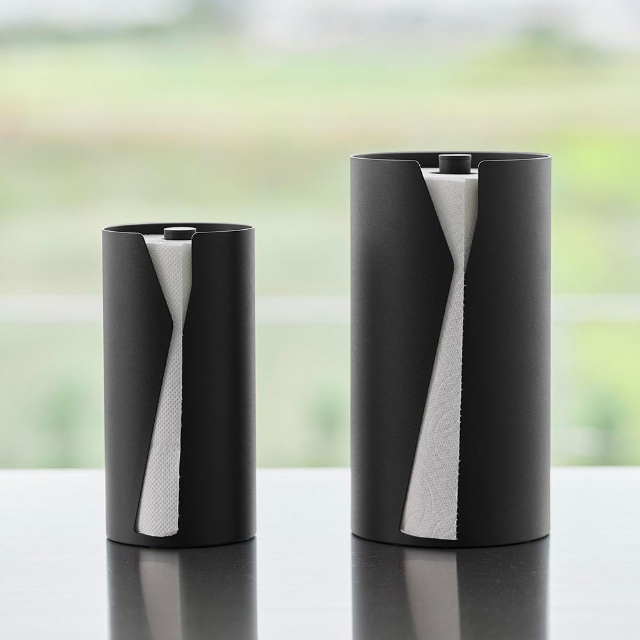 tower 山崎実業 片手でカット隠せるキッチンペーパーホルダー