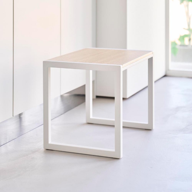 山崎実業 踏み台 タワー H30 4903208101233 4903208101240 ステップ台 スツール 玄関ベンチ 脚立 椅子 子供 北欧 おしゃれ ワイド 幅広 頑丈 木 | tower | 06