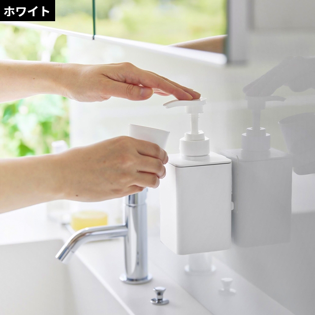 tower 山崎実業 フィルムフックマウスウォッシュディスペンサー＆ミニ