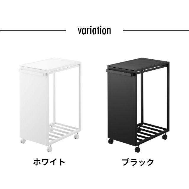 tower タワー スリム蓋付き目隠しダストワゴン 45L 10639 10640 ゴミ箱