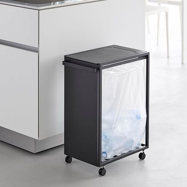 蓋付き目隠し分別ダストワゴン　タワー45L スリム tower タワー スリム蓋付き目隠しダストワゴン 45L 10639 10640 ゴミ箱