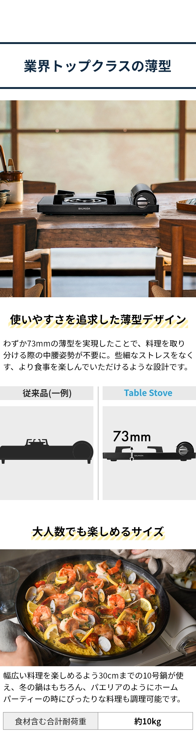 BALMUDA Table Stove（バルミューダ テーブルストーブ） KGS01JP