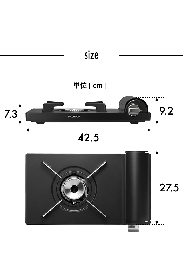 BALMUDA Table Stove（バルミューダ テーブルストーブ） KGS01JP