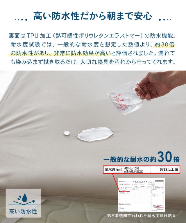 ナイスデイ 防水シーツ Nice guard+...の詳細画像4