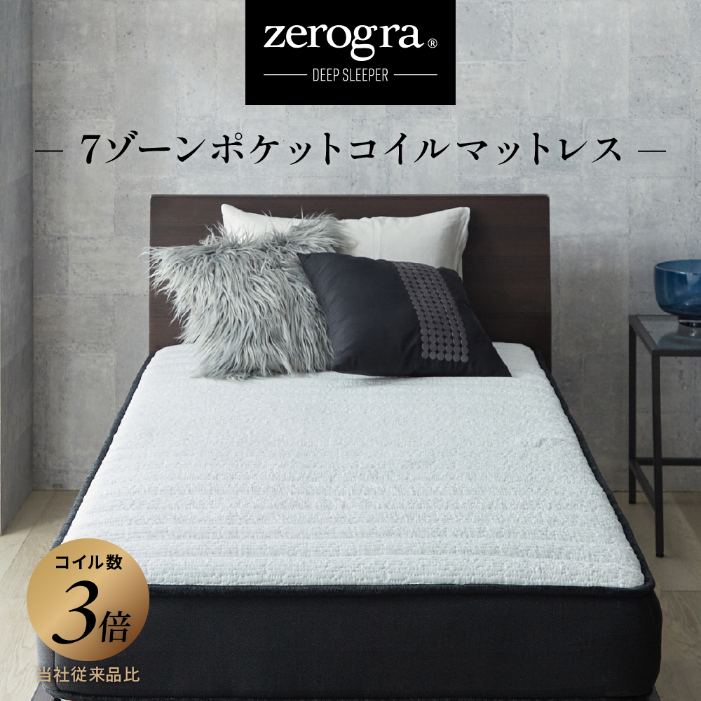 Niceday（ナイスデイ）寝心地を追求、1479個のコイルを使ったベッドマットレス -DEEP SLEEPER-