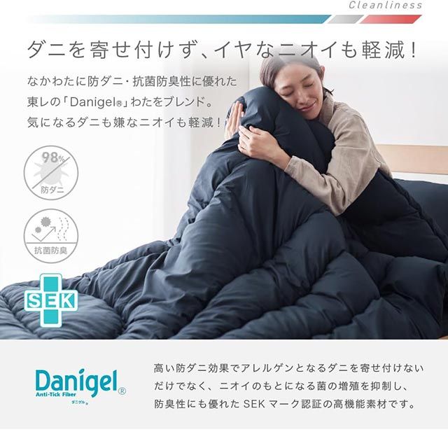 ナイスデイ Niceday 掛け布団 オールシーズン 快適清潔シリーズ 温度