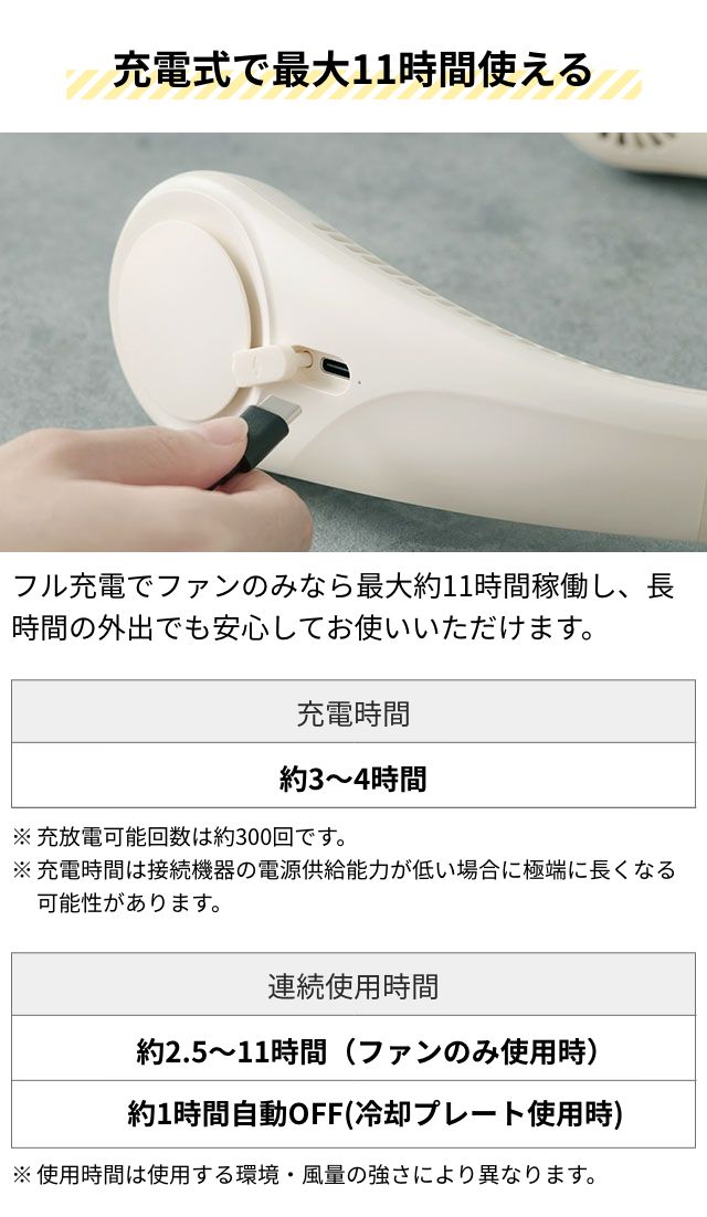 ELAiCE（エレス） 選べる豪華特典 ネックファン 冷却プレート アイ
