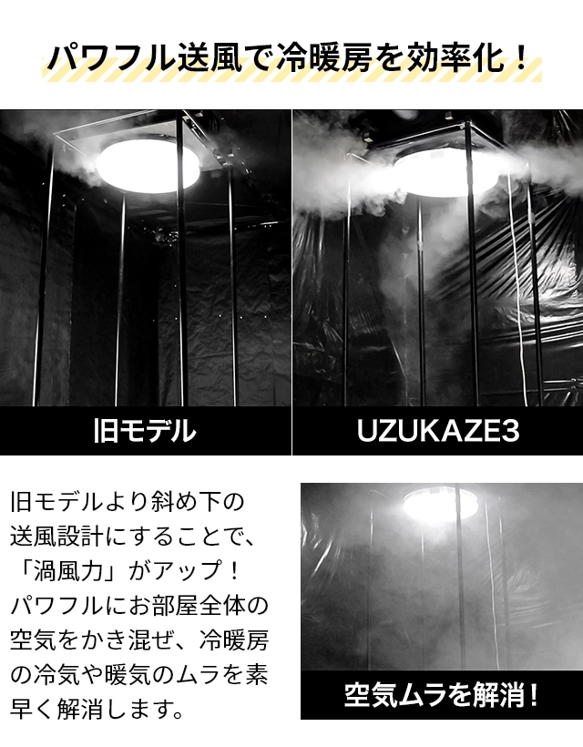 スワン電器 スライマック 選べる特典付き シーリングファン ウズカゼ 3 LEDシーリングファンライト FCE-570 うずかぜ シーリング ...
