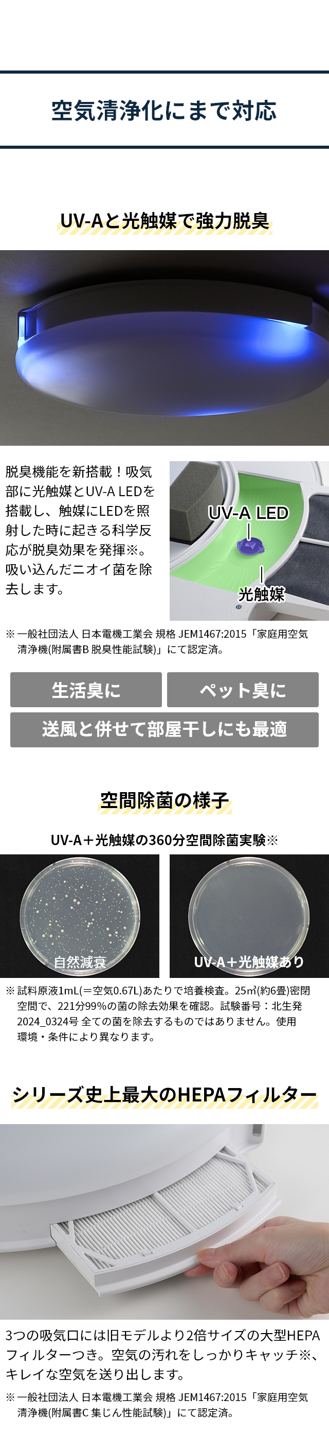 Slimac（スライマック） UZUKAZE 3 LEDシーリングファンライト(ウズカゼ 3) FCE-570