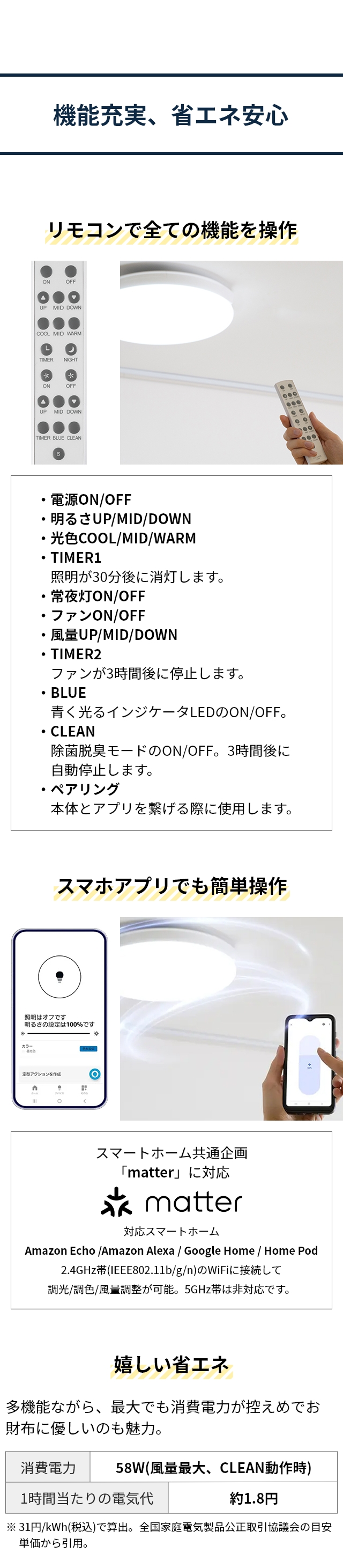 Slimac（スライマック） UZUKAZE 3 LEDシーリングファンライト(ウズカゼ 3) FCE-570