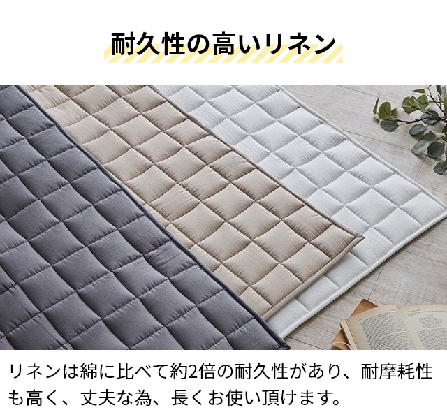 キルトマット 40×40㎝ 中西一女子