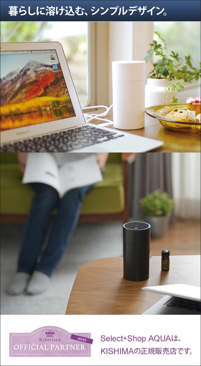 アロマディフューザー 水なし ネブライザー エッセンシャルオイル ディフューザー usb 車用 車載 噴霧式 | キシマ | 09