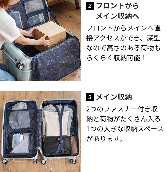 innovator イノベーター スーツケース トリオ キャリーバッグ