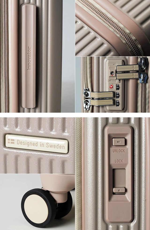 innovator（イノベーター） 選べる豪華特典 スーツケース ハードジップ