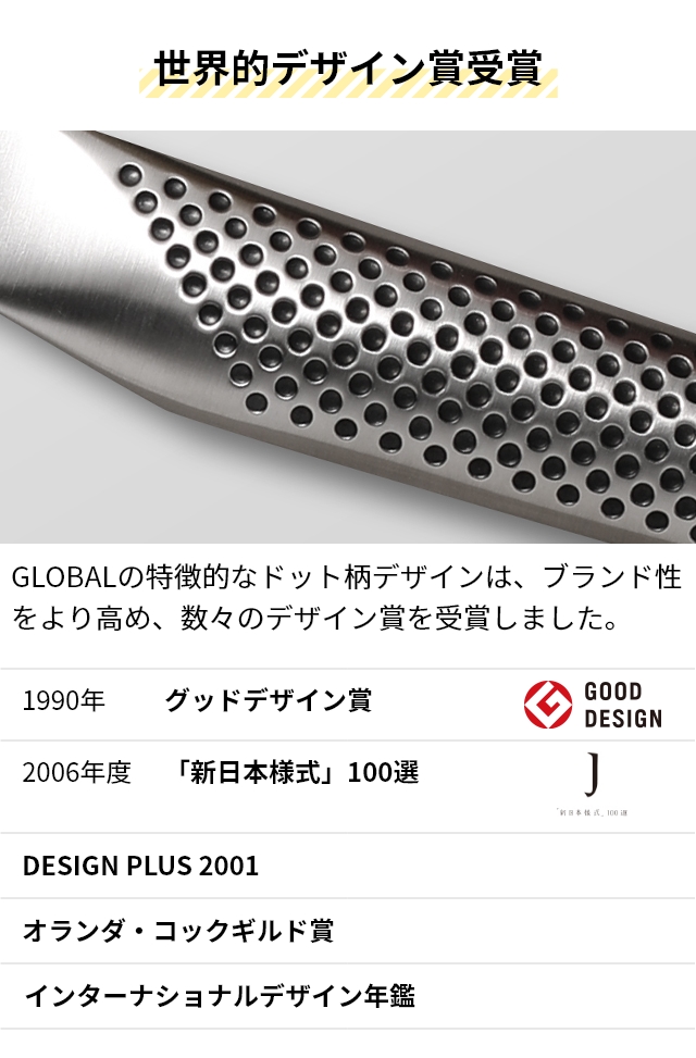 グローバル 豪華特典付き 包丁 牛刀16cm 2点セット GST-A58 シェフナイフ 万能包丁 オールステンレス 日本製 燕三条 小さめ 家庭用 両刃 右利き 左利き プロ | GLOBAL | 15