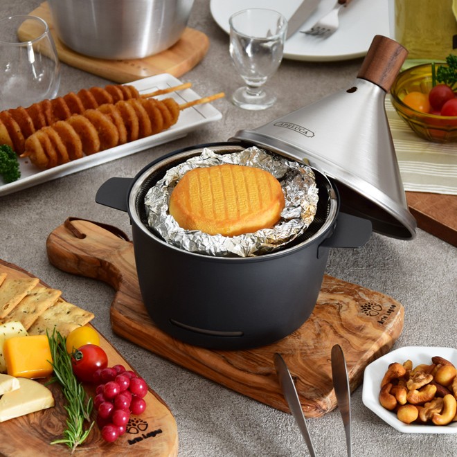 バーベキュー・調理用品 ashimocrafts FIKA 12DW_A 燻製器 テーブルトップスモーカー : セレクトショップAQUA・アクア