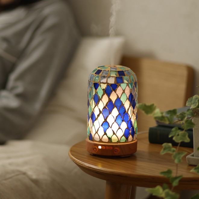 アロマディフューザー カレード ライティングアロマディフューザー 超音波式 ライトアップ カレイド | キシマ | 13