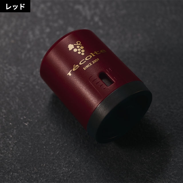天然 琥珀 ワインキャップ(観賞用) recolte（レコルト） ワインキーパー ワイン栓 ワインストッパー 真空
