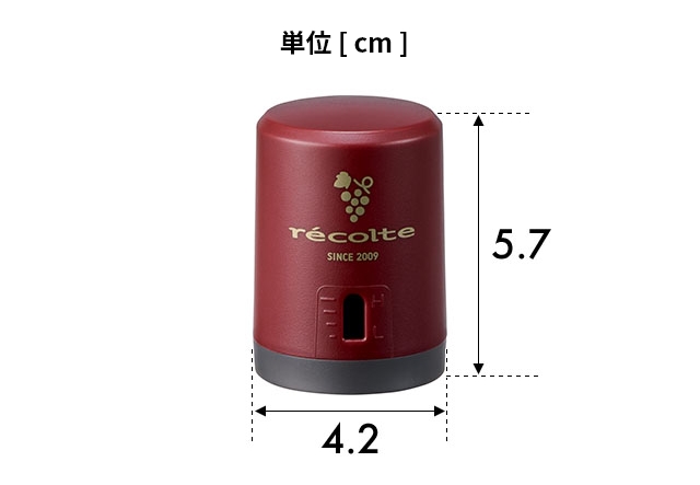 recolte（レコルト） ワインキーパー ワイン栓 ワインストッパー 真空