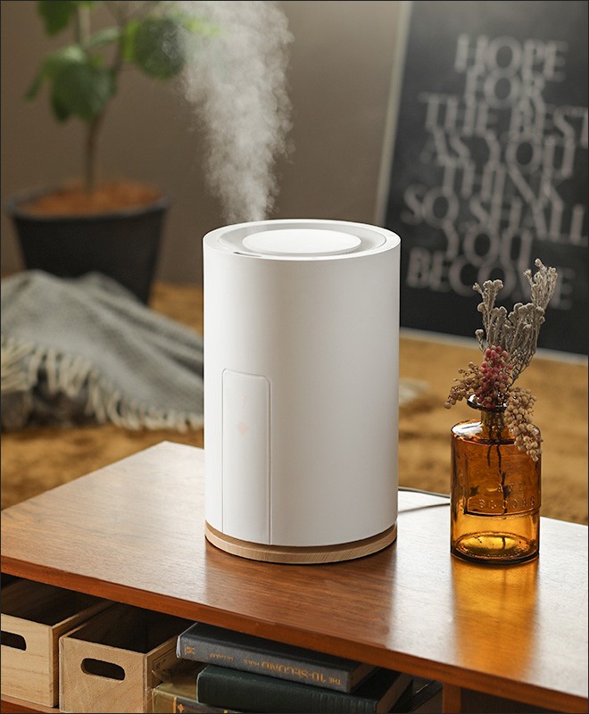超音波加湿器 IEH001-WH アロマディフューザー 超音波式 加湿器 ミスト