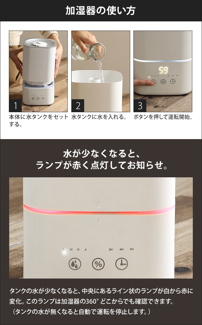 キシマ（KISHIMA） 超音波加湿器 アロマ グリーンティーラボミスト 4S