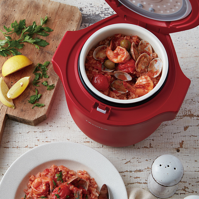 【取引中】レコルト　炊飯器　新品未使用 recolte（レコルト） 炊飯器 2大特典 一人暮らし 炊飯ジャー 低温調理