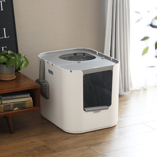 猫用トイレ modko モデキャット XL リターボックス ネコ スコップ付き