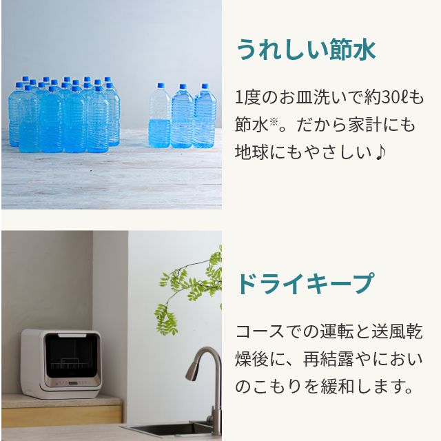 【お値下げ中！】【美麗】シロカ食器洗い乾燥機 Amazon.co.jp: シロカ 2WAY食器洗い乾燥機｜日本メーカー 食洗機 工事