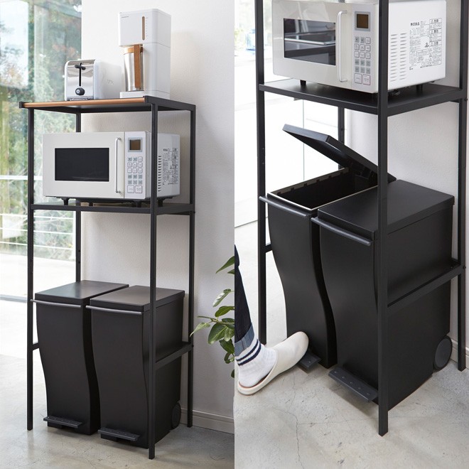 tower 山崎実業 キッチンラック レンジボード レンジラック キッチン