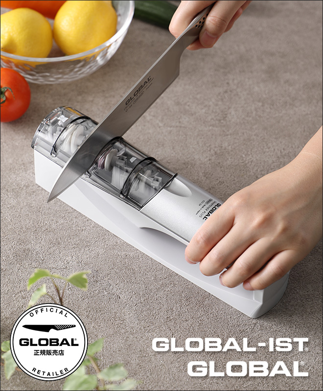 GLOBAL IST 兼用シャープナー プラス グローバル 包丁研ぎ器 砥石 GSS-04 セレクトショップAQUA・アクア - 通販 -  PayPayモール
