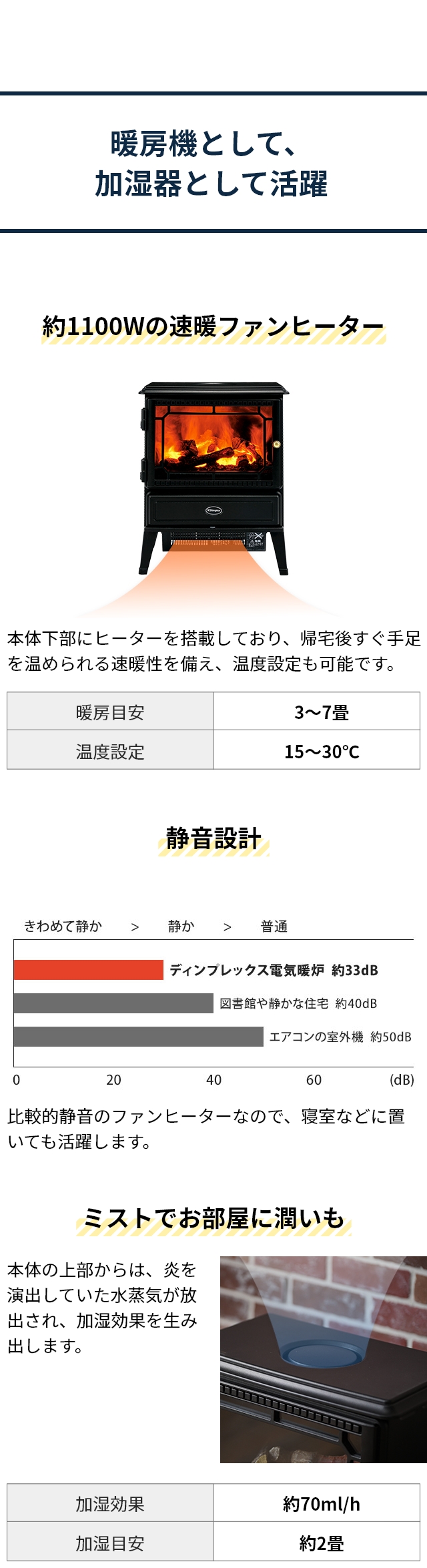 Dimplex ディンプレックス 選べる2大特典 暖炉型 ファンヒーター Dimplex ディンプレックス 選べる2大特典 暖炉型 ファンヒーター