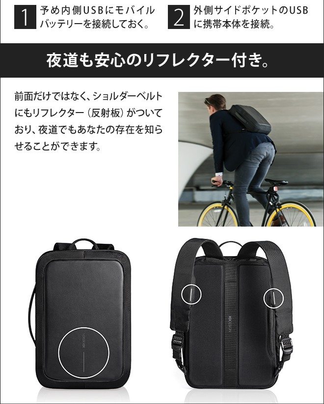 XD DESIGN バックパック ビジネスバッグ リュック Bobby Bizz