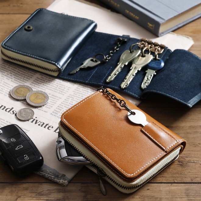 極美品　TOD'S コインケース キーケース フラグメントケース　ネイビー　青 極美品 TOD'S コインケース キーケース フラグメントケース