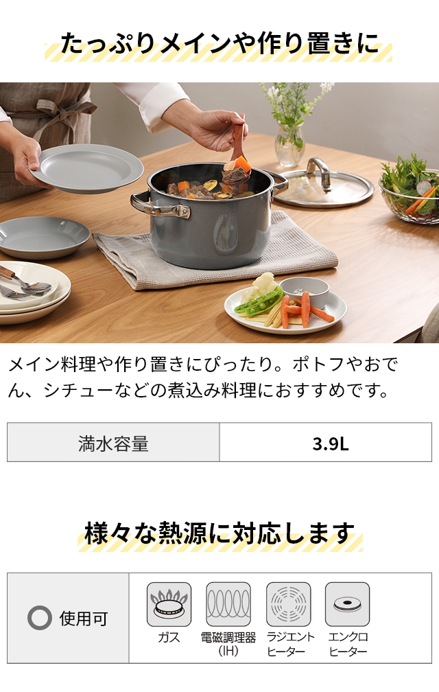 WMF（ヴェーエムエフ） 選べる豪華特典 両手鍋 フュージョンテック