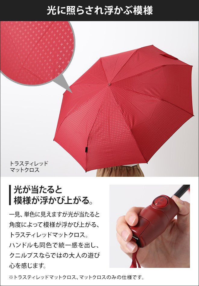 Knirps（クニルプス） 折りたたみ傘 晴雨兼用 T.220 : セレクト